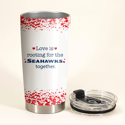 Valentine's Day Gift - Seattle Football Tumbler