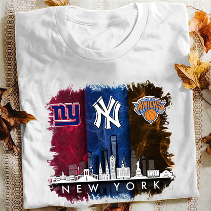 New York Skyline Shirt - Customized Shirt (Clt)