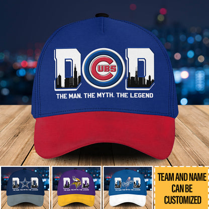 Dad Customized Classic Cap - Perfect Gift For Father's Day