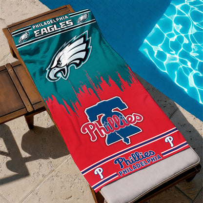 Philadelphia Teams Beach Towel