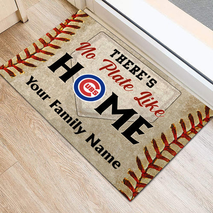 Anti Slip Indoor Doormat - There's no Plate like Home - CCGC