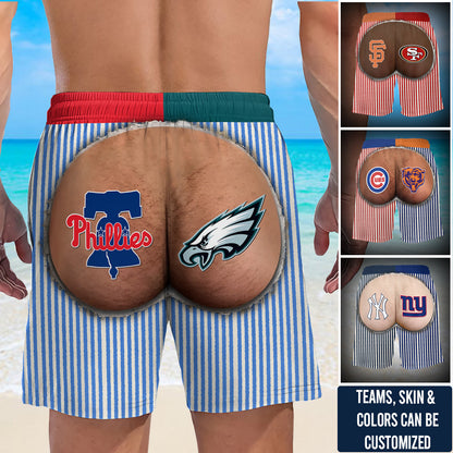 Funny Customized Beach Shorts