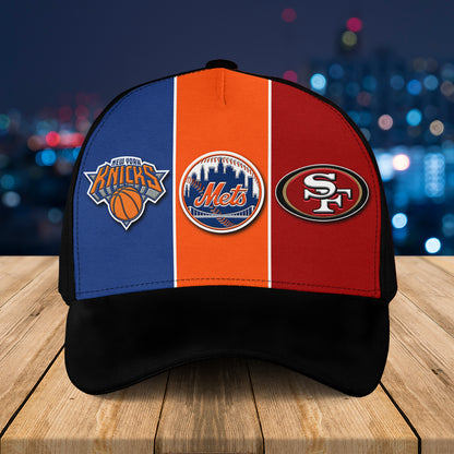 Three Teams Classic Cap - Customized Team Classic Cap - For Ronnie Blair