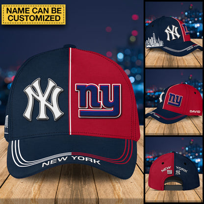 New York Customized Classic Cap - NYYK, NYG