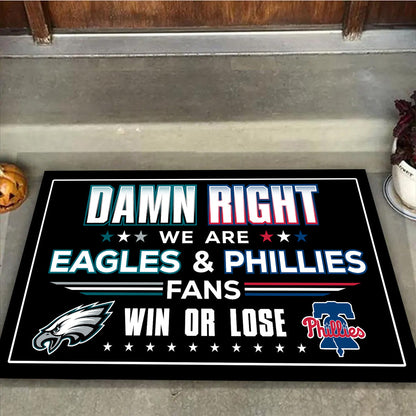 We are Philadelphia EG&PL Fans - Anti Slip Indoor Doormat