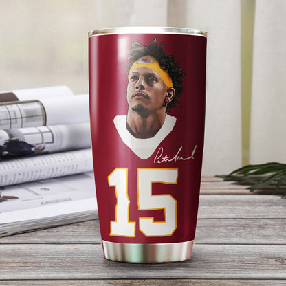 Patrick Mahomes Tumbler - Go Big Or Go Mahomes