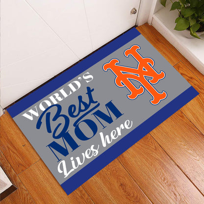 World's Best Mom - Anti Slip Indoor Doormat - NYM