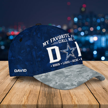 My Favorite People Call Me DAD Classic Cap - Perfect Gift For Father's Day