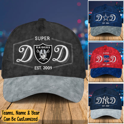 Super Dad Customized Classic Cap - Perfect Gift For Father's Day (clt)