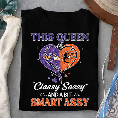 This Queen Classy Sassy Shirt - Customized Shirt