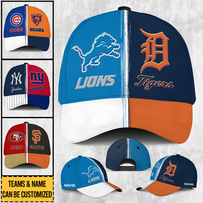 Teams Classic Cap - Customized Team Classic Cap - Split ver