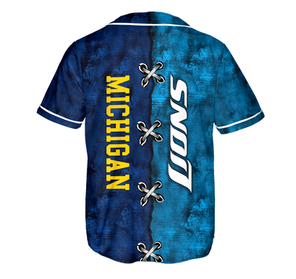 Personalized Two Teams Split Jersey- Customized Jersey - DTLO MCGWVR
