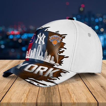 New York Classic Cap - Customized Team Classic Cap - Skyline ver