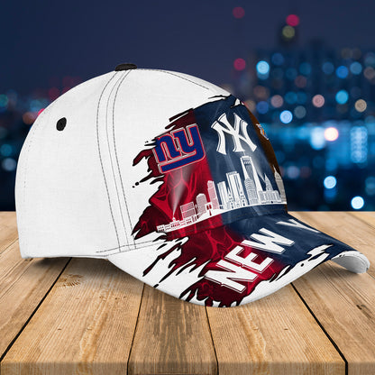 New York Classic Cap - Customized Team Classic Cap - Skyline ver