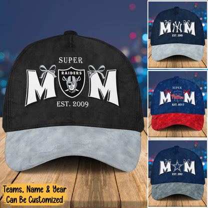 Super Mom Customized Classic Cap - Perfect Gift For Mother's Day (ver2)