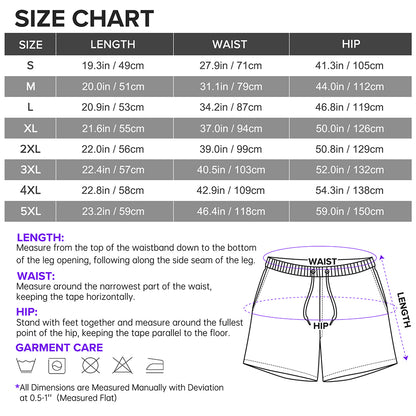 Two Teams Customized Beach Shorts
