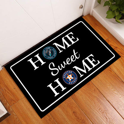 Home Sweet Home - Customized Doormat For Wayne - Anti Slip Indoor Doormat