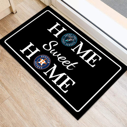 Home Sweet Home - Customized Doormat For Wayne - Anti Slip Indoor Doormat