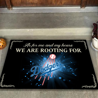As For Me And My House - Anti Slip Indoor Doormat - LADG