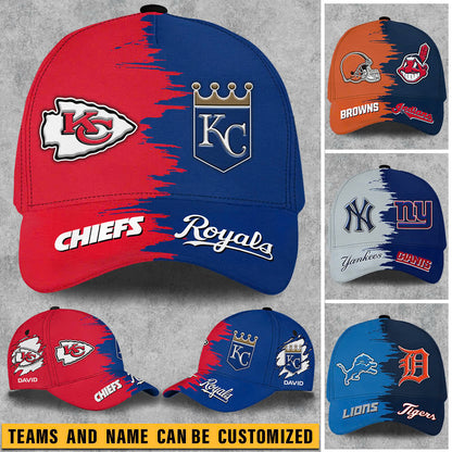 Two Teams Classic Cap - Customized Team Classic Cap - v3